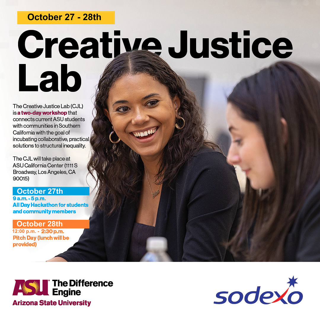 Creative Justice Lab flyer